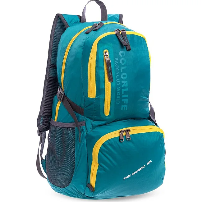 Спортивный рюкзак COLOR LIFE 1554 35л (Бирюзовый)