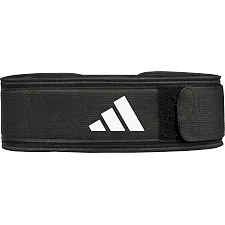 Пояс для важкої атлетики Adidas Essential Weightlifting Belt чорний S (72,4 - 85 см)