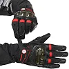 Мотоперчатки SCOYCO Waterproof Sensor Touch MC57WP (Черный-красный)