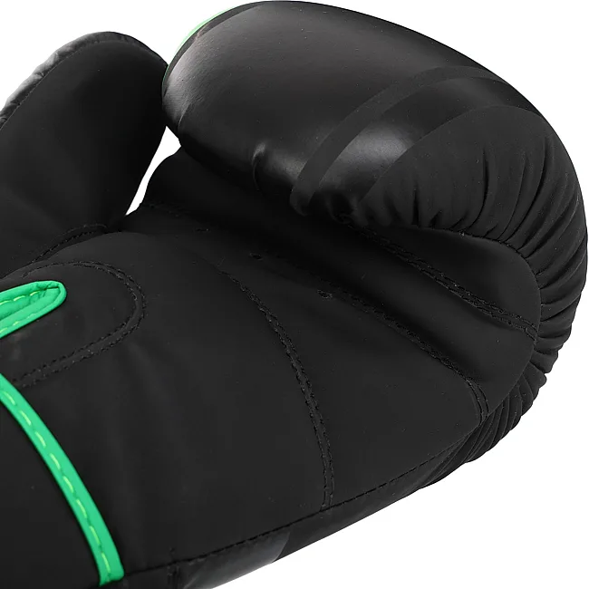 Распродажа! Перчатки для бокса PU HARD TOUCH BO-4250 (Черный-золотой)