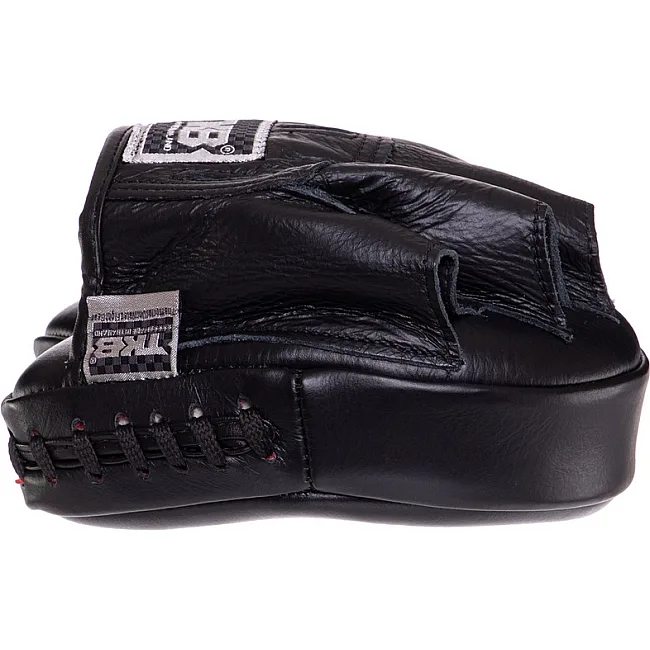 Мини-лапа боксерская изогнутая тренировочная кожа TOP KING Professional TKFMP 16x15x5см 2штуки (Синий)