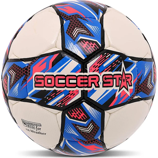 Футбольный мяч
 SOCCER STAR TO-TOWN FB-4503 №5 PU (Белый-розовый)