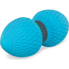 М'яч масажний подвійний для МФР та самомасажу Duoball SP-SPORT FI-0727 ø6,5см (Блакитний)