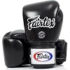 Боксерські рукавиці Fairtex BGV1 Black (бинти в комплекті)