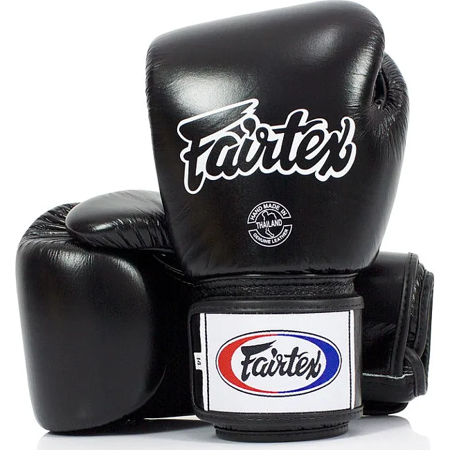 Боксерські рукавиці Fairtex BGV1 Black (бинти в комплекті)