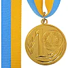Медаль спортивна зі стрічкою SP-SPORT
 WREATH C-1489-5 ø5см (Золотий)