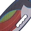 Пенни борд Penny Board круизер пластиковый со светящимися колесами и ручкой для переноски 24