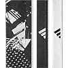 Пов'язки на голову жіноча Adidas Hairbands (Graphic) 3pk чорний, білий