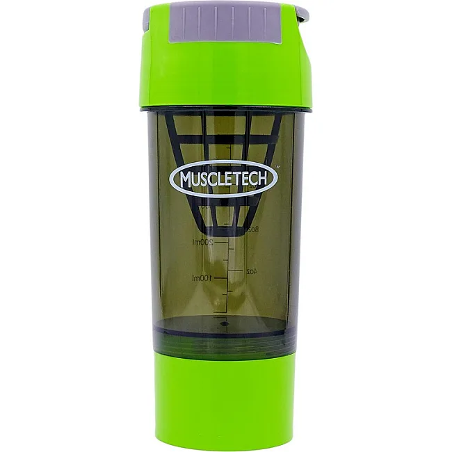 Шейкер для спортивного питания с отсеком для протеина MUSCLETECH SP-SPORT
 FI-7016 500+100мл