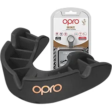 Боксерская капа OPRO Bronze детская (возраст до 10) Black