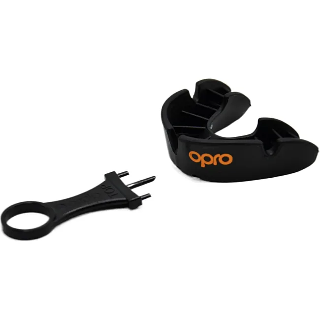 Боксерская капа OPRO Bronze детская (возраст до 10) Black
