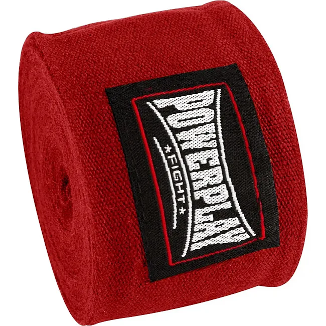 Боксерские бинты POWERPLAY 3046 Красные NYLON (2,5-4,5м)