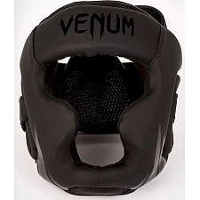 Боксерский шлем для детей VENUM Challenger Black Black