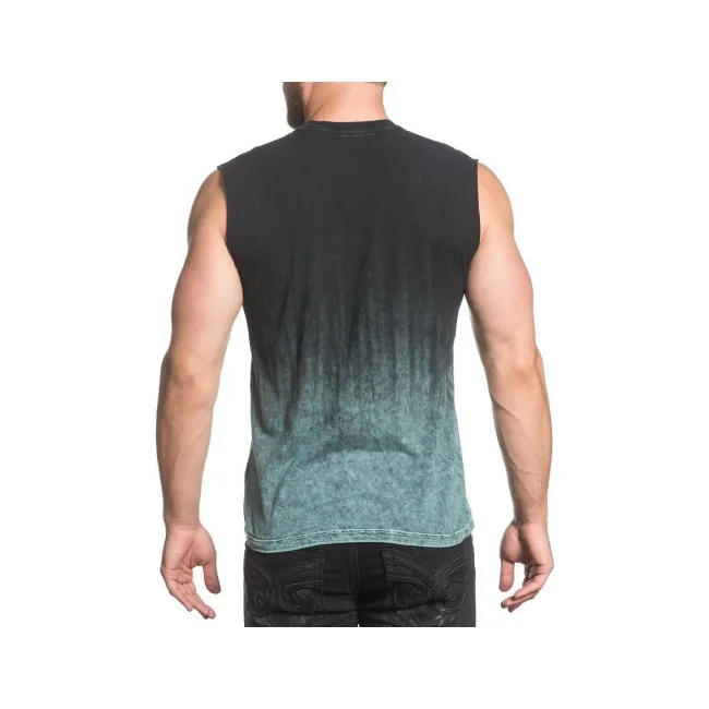 Двусторонняя безрукавка Affliction Tarnished Divio Reversible Muscle Tee