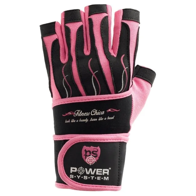 Фітнес рукавиці POWER SYSTEM PS-2710 Fitness Chica жіночі Pink