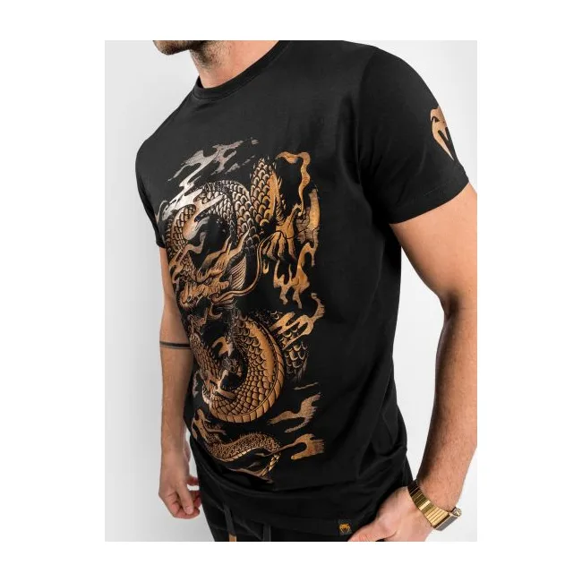 Футболка чоловіча VENUM Dragons Flight Black Bronze