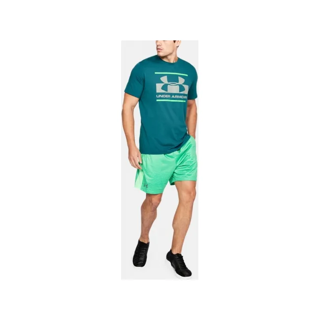 Футболка Under Armour Blocked Sportstyle Logo T-Shirt Green