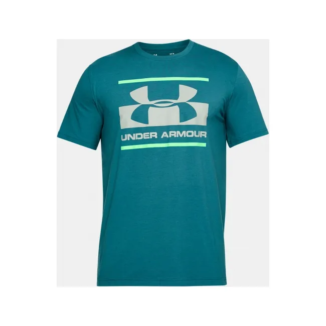 Футболка Under Armour Blocked Sportstyle Logo T-Shirt Green
