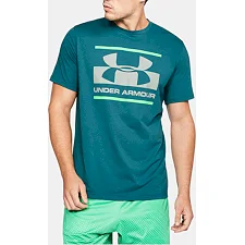 Футболка Under Armour Blocked Sportstyle Logo Green