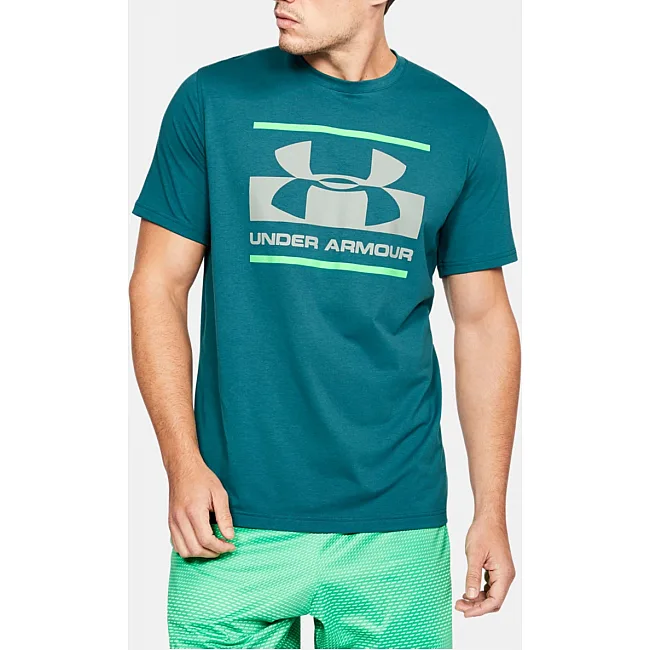 Футболка Under Armour Blocked Sportstyle Logo T-Shirt Green