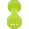 Гантель виниловый POWERPLAY 4125 Achilles 3кг. Зеленая (1шт)