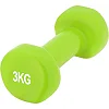 Гантель виниловый POWERPLAY 4125 Achilles 3кг. Зеленая (1шт)