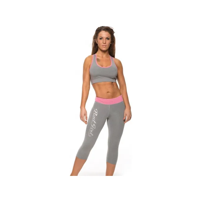 Женские спортивные капри Bad Girl Charcoal-Pink