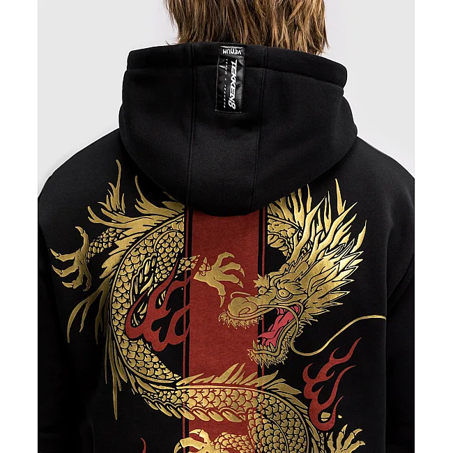 Худи VENUM x TEKKEN 8 Marshall Law Black Red Gold