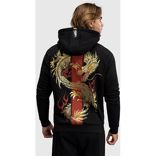 Худи VENUM x TEKKEN 8 Marshall Law Black Red Gold