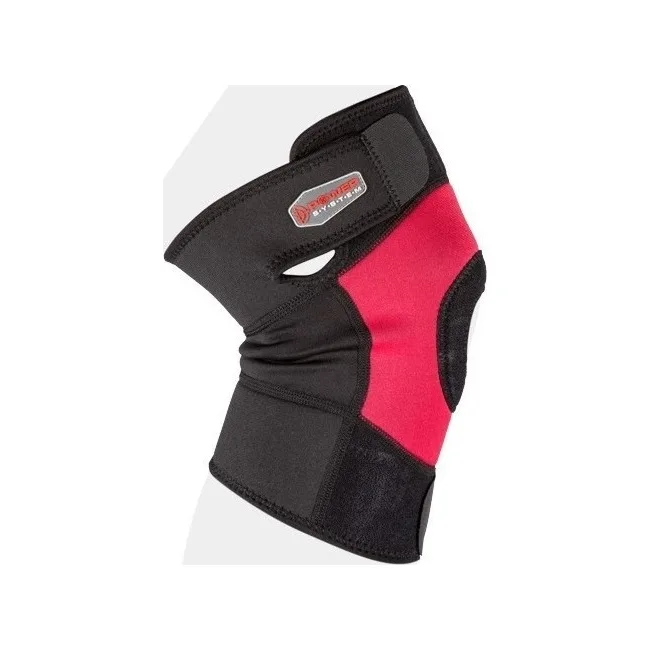 Наколенник-бандаж POWER SYSTEM PS-6012 Neo Black/Red (1шт)