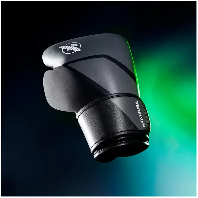 Перчатки для бокса HAYABUSA E1 Grey Black