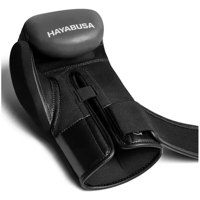 Перчатки для бокса HAYABUSA E1 Grey Black