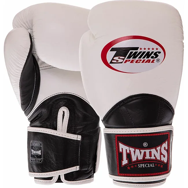 Перчатки для бокса TWINS BGVL11 White Black