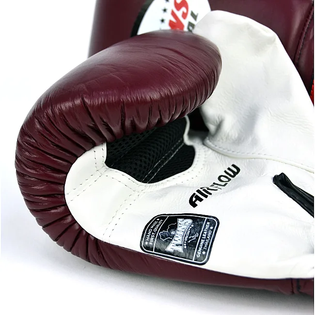 Рукавички снарядні TWINS Air Flow TBGLA1F White Maroon