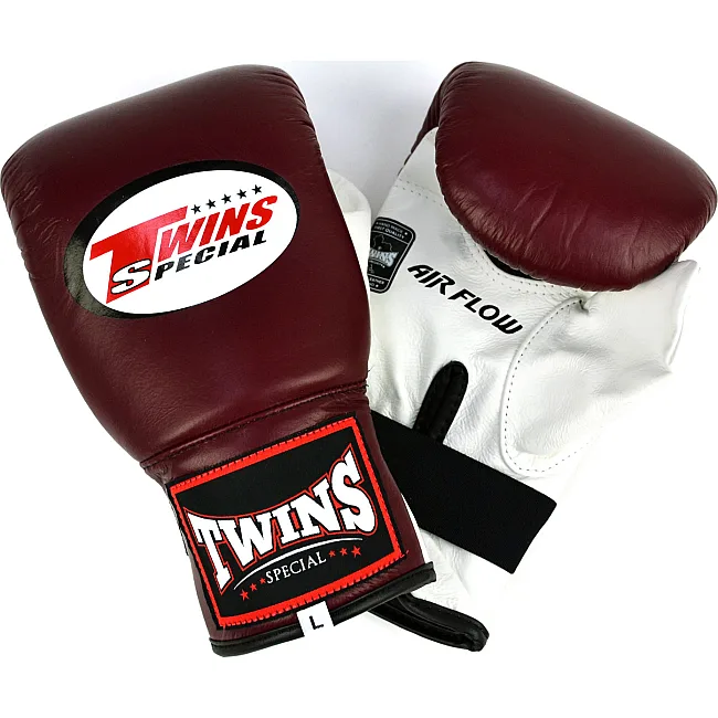 Рукавички снарядні TWINS Air Flow TBGLA1F White Maroon