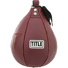 Скоростная груша TITLE Ali Authentic Leather