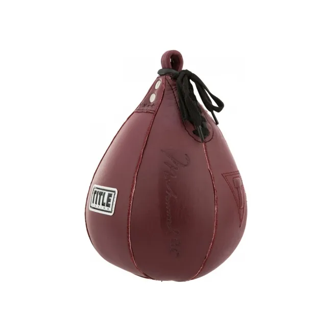 Скоростная груша TITLE Ali Authentic Leather