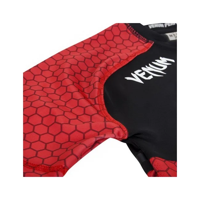 Рашгард Venum Absolute Short Sleeves Black Red