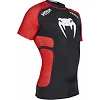 Рашгард Venum Absolute Short Sleeves Black Red