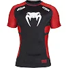 Рашгард Venum Absolute Short Sleeves Black Red