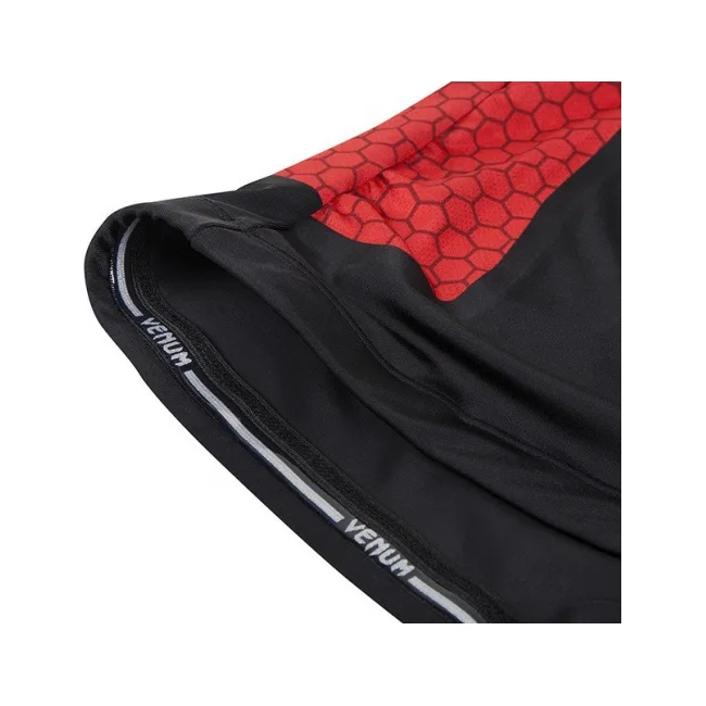 Рашгард Venum Absolute Short Sleeves Black Red