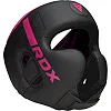 Шлем для бокса для женщин RDX F6 Kara Matte Pink