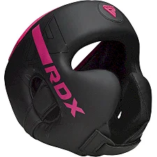 Шлем для бокса для женщин RDX F6 Kara Matte Pink