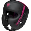 Шлем для бокса для женщин RDX F6 Kara Matte Pink