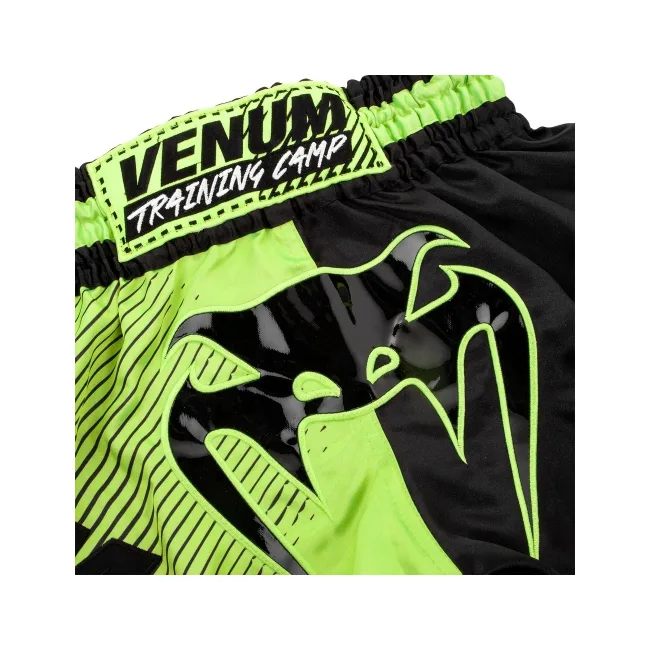 Шорти для тайського боксу VENUM Training Camp 2.0 Black Neo Yellow