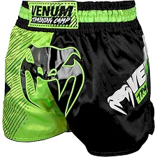 Шорти для тайського боксу VENUM Training Camp 2.0 Black Neo Yellow