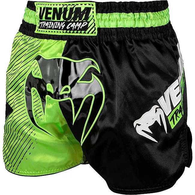 Шорти для тайського боксу VENUM Training Camp 2.0 Black Neo Yellow