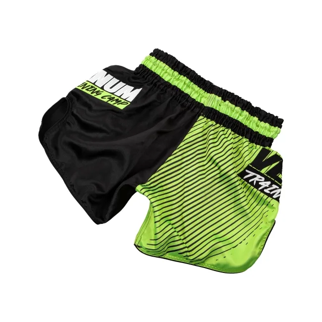 Шорти для тайського боксу VENUM Training Camp 2.0 Black Neo Yellow