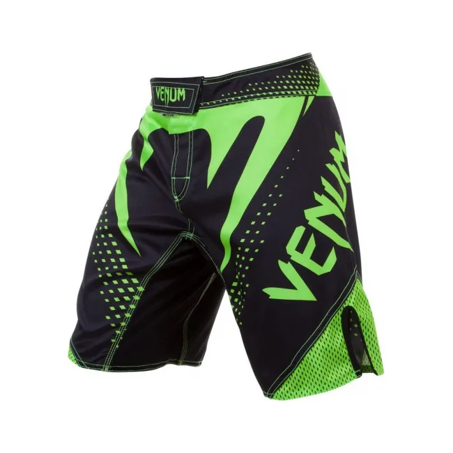 Шорти ММА VENUM Hurricane Black Neo Green