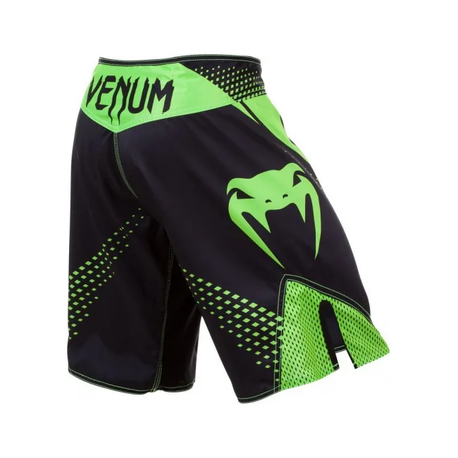 Шорти ММА VENUM Hurricane Black Neo Green
